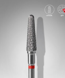 Carbide Red 4mm/13mm - Frustum